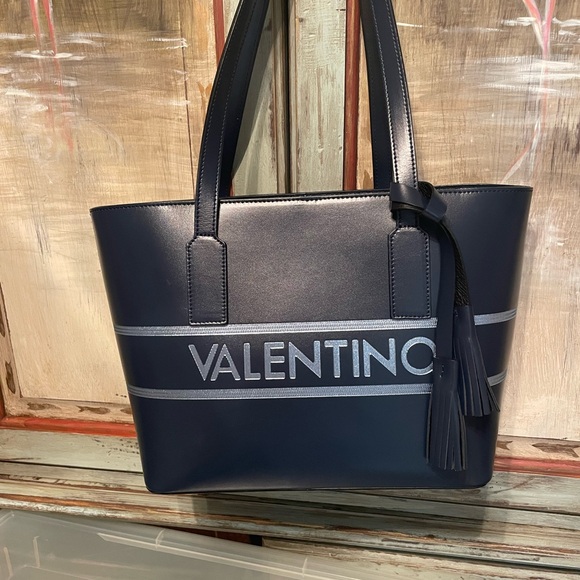 Valentino navy tote - Picture 11 of 12